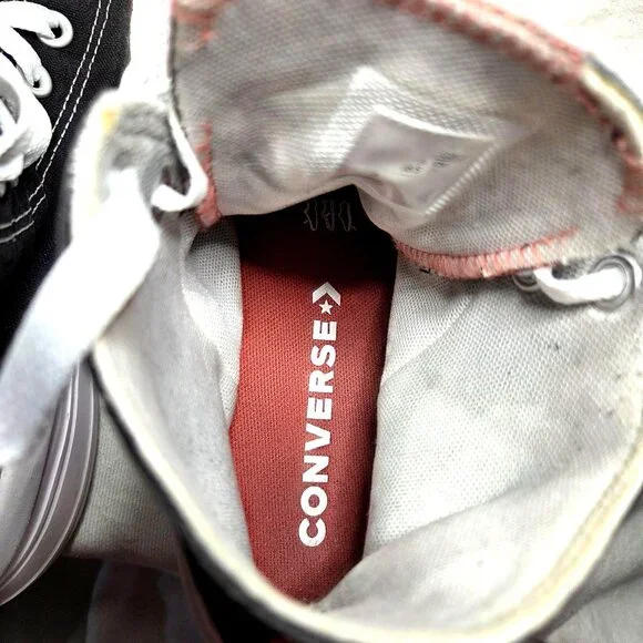 Converse All Star Move Boys Color Pop Platform Sneakers Size 6 Black & Pink Salt - Picture 9 of 9